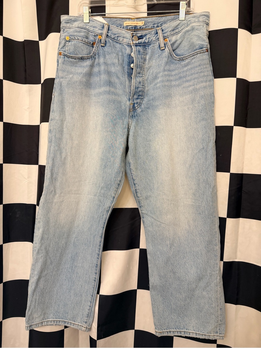 Levi Ribcage Straight Ankle 33